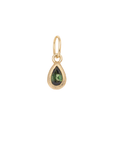 'Boulder' Pear Bezel Gemstone Charm | Magpie Jewellery