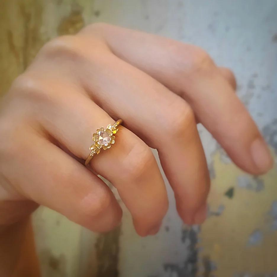 Buttercup Kaye Cherie 0.33ct Diamond Engagement Ring| Magpie Jewellery