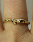 14k Snake Ring | Magpie Jewellery
