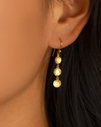 Mini 3 Disc Earrings | Magpie Jewellery