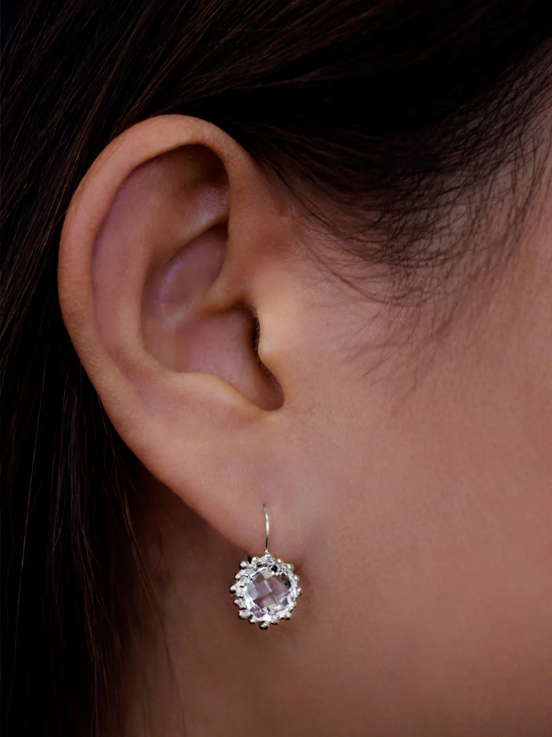 Drop snowflake earrings discount