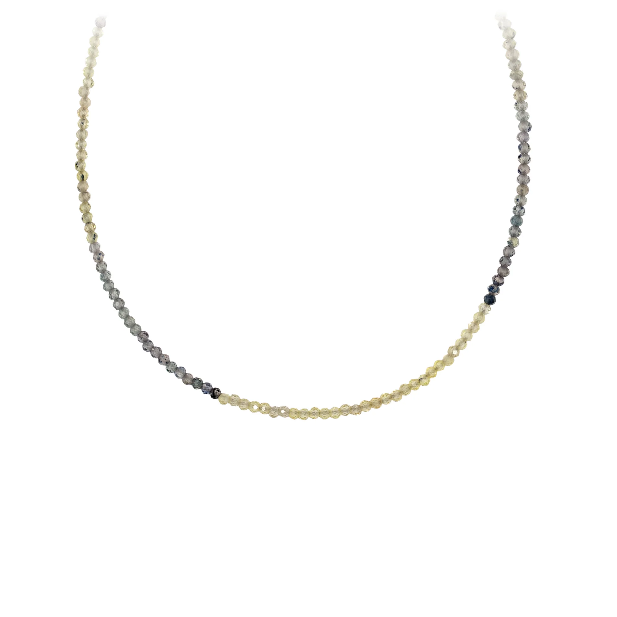 14k Gold Faceted Stone Choker | Magpie Jewellery