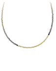 14k Gold Faceted Stone Choker | Magpie Jewellery