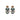 Viridian Mood Set, Ping Stud Earrings
