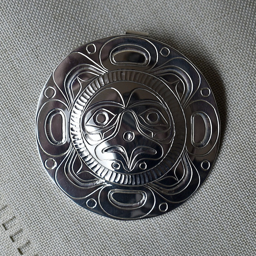 Large Round Sun Pendant | Magpie Jewellery