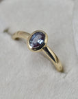 Bezel Set Alexandrite Ring