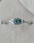 Montana Blue Sapphire Triplet Ring