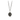 Sterling Silver Necklace with a talisman in the shape of a feather