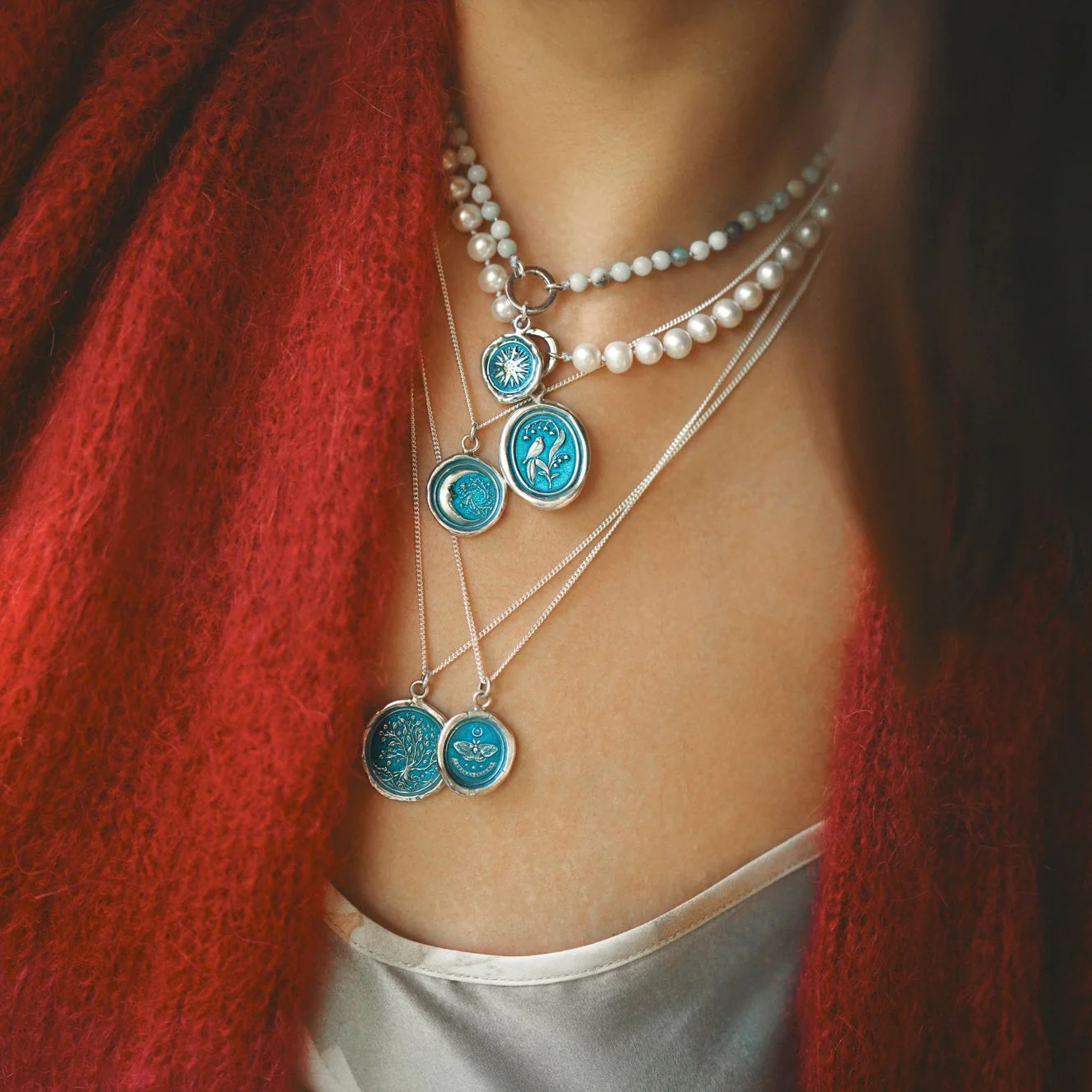 Direction Sautoir Necklace - True Colors | Magpie Jewellery