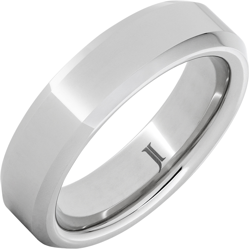 Miravir Serinium ring, with Beveled edges and Polished finish | Magpie Jewellery