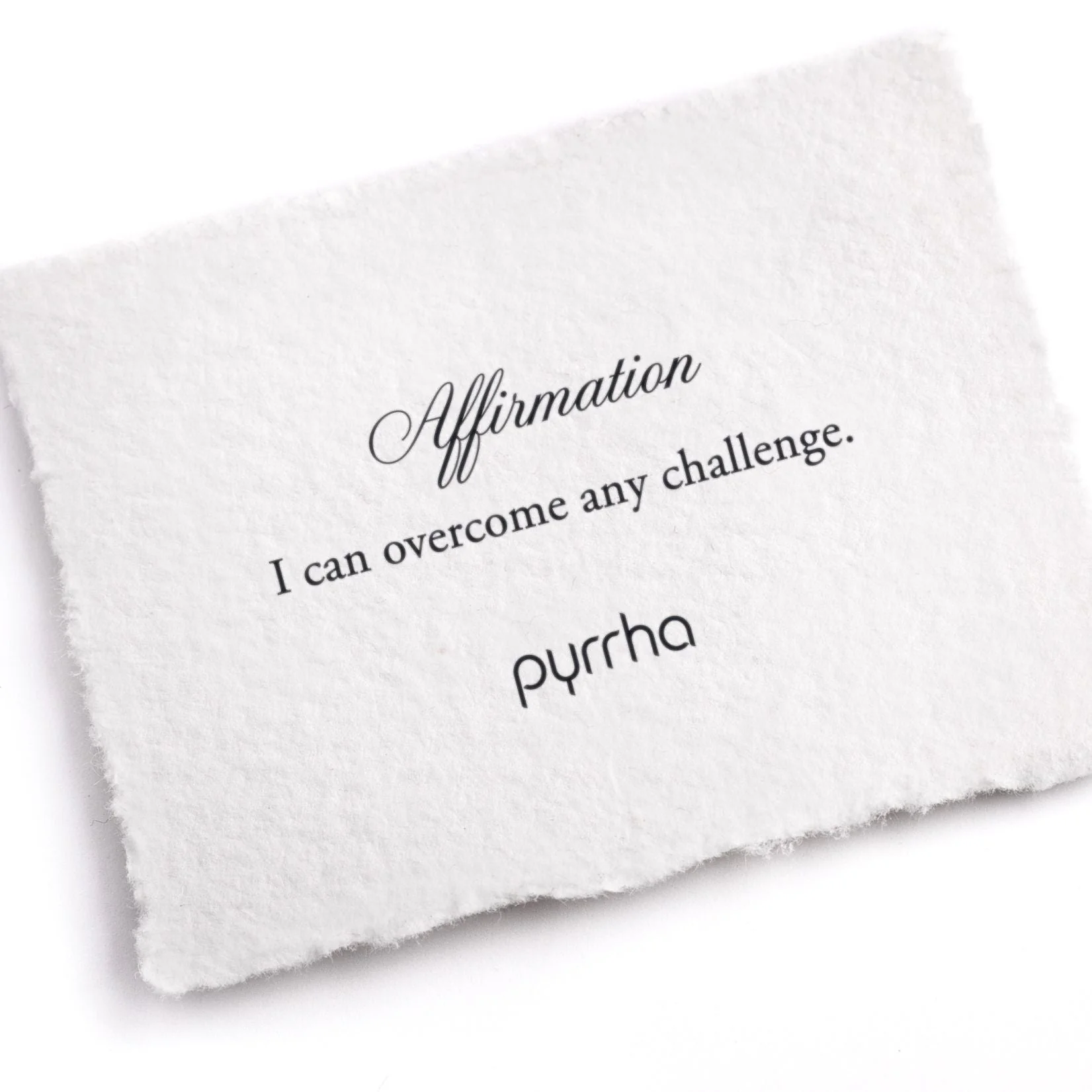 I Can Overcome Any Challenge Affirmation Talisman | Magpie Jewellery