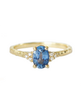 Eloise Gold Sapphire Ring | Magpie Jewellery