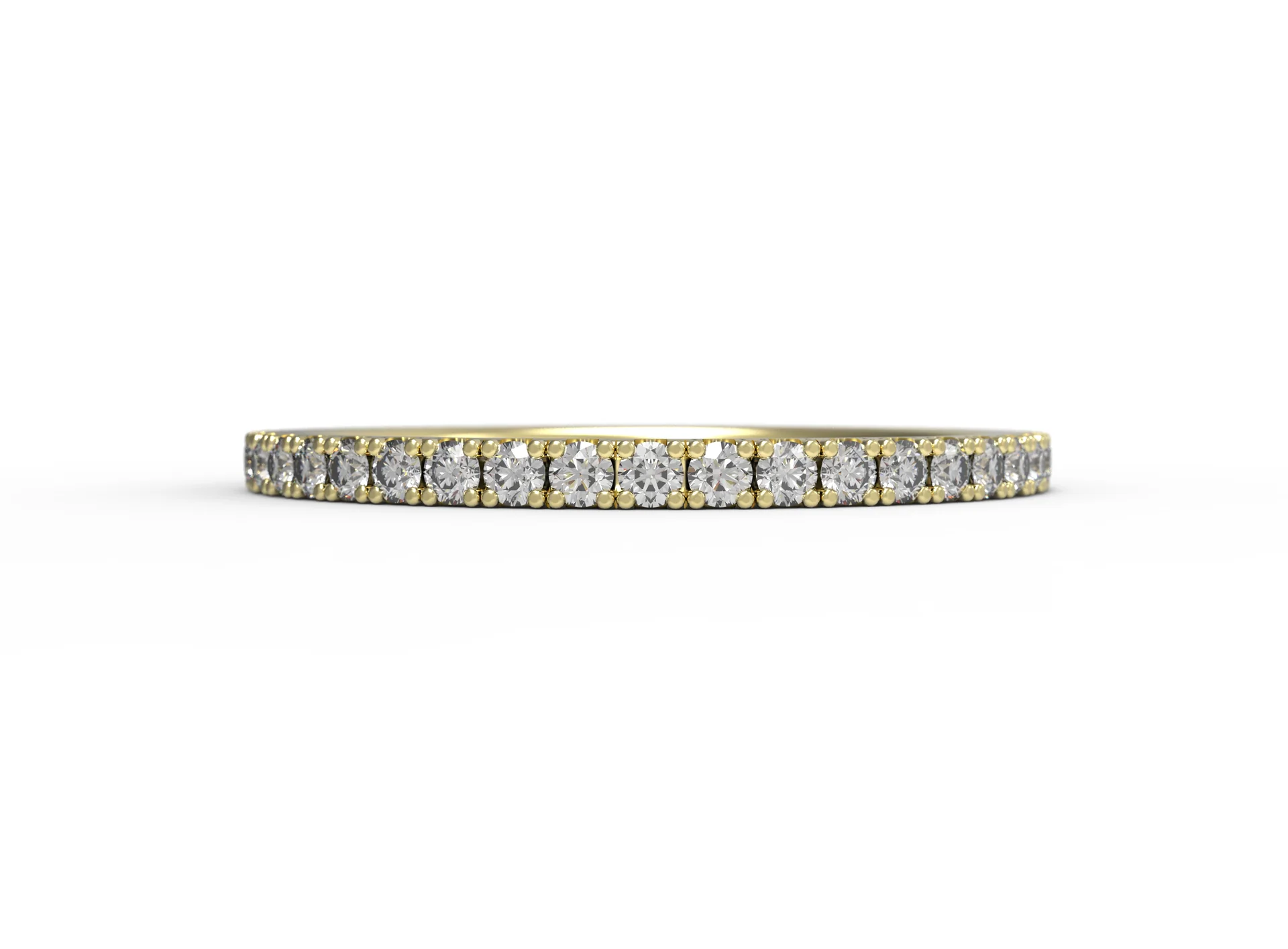 Handmade Eternity Diamond &amp; Gold Engagement Ring | Magpie Jewellery