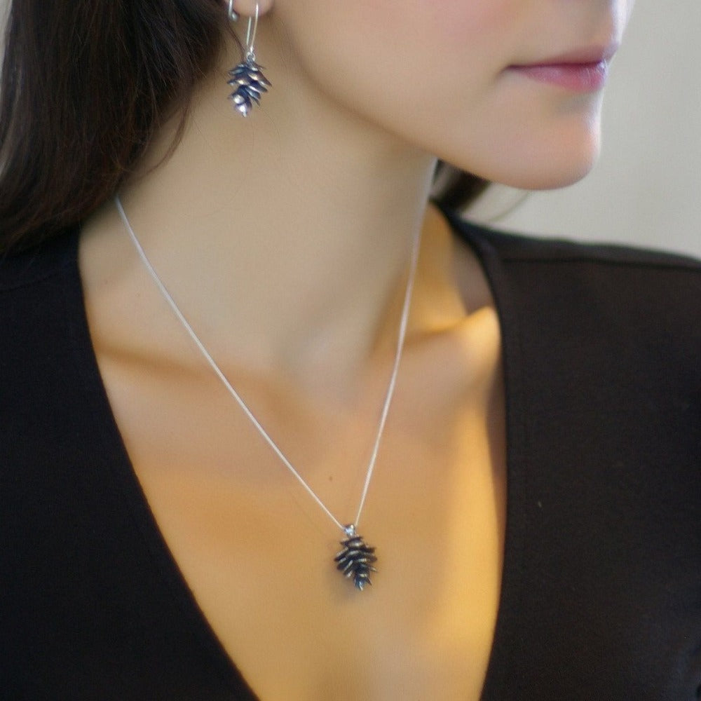 Pinecone Pendant Necklace | Magpie Jewellery