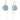 "Eucalyptus" Small Porcelain Earrings - Magpie Jewellery
