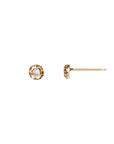 Large Diamond Set 14K Gold Studs | Magpie Jewellery