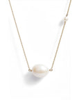 Baroque Pearl Pendant Necklace - Magpie Jewellery