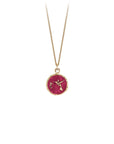 14k Gold Hummingbird Talisman - True Colours - Magpie Jewellery
