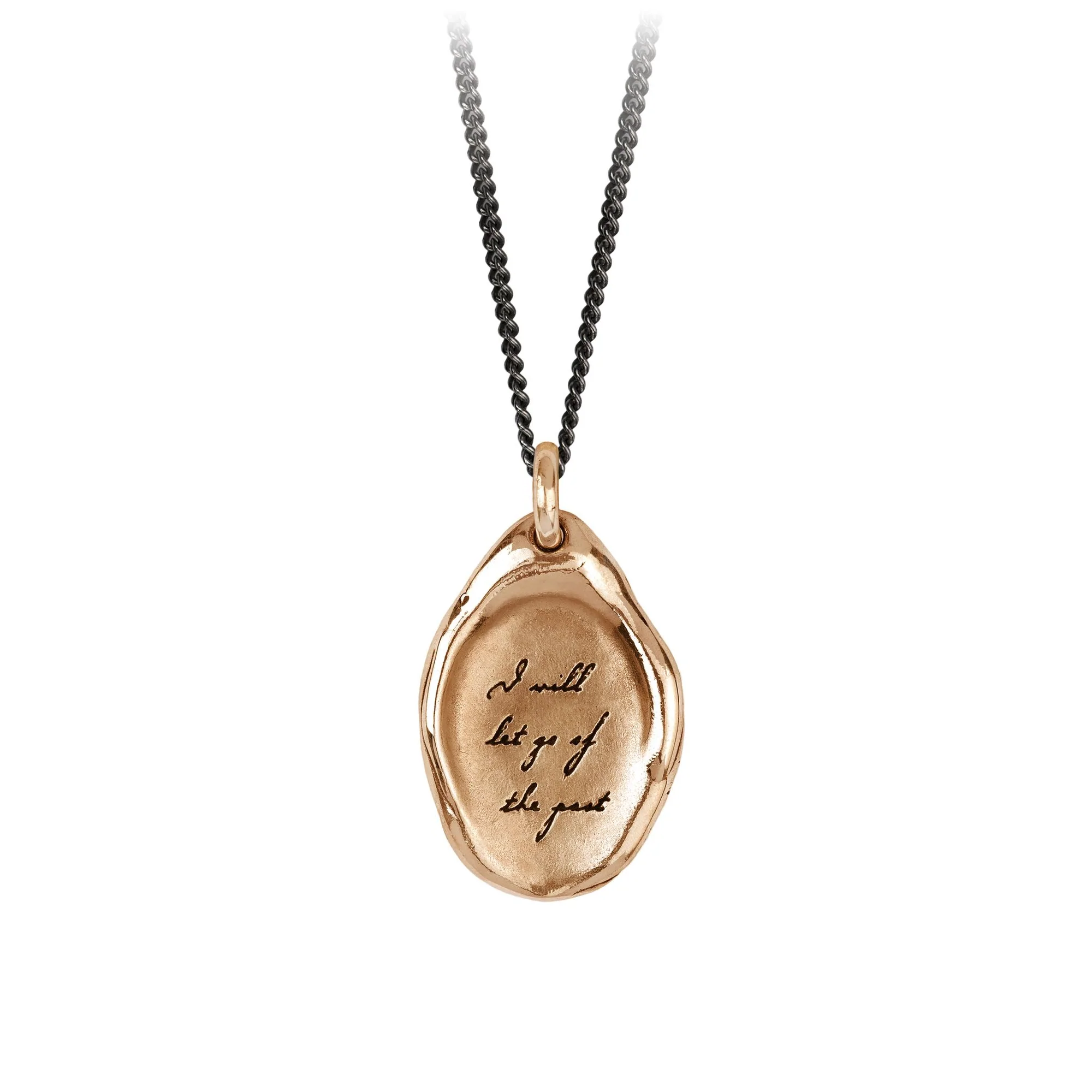 I Will Let Go Of The Past Affirmation Talisman | Magpie Jewellery