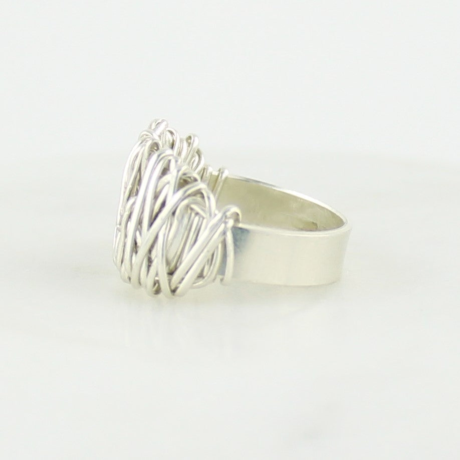 The Everyday Ring | Magpie Jewellery | Silver | Detail Shot