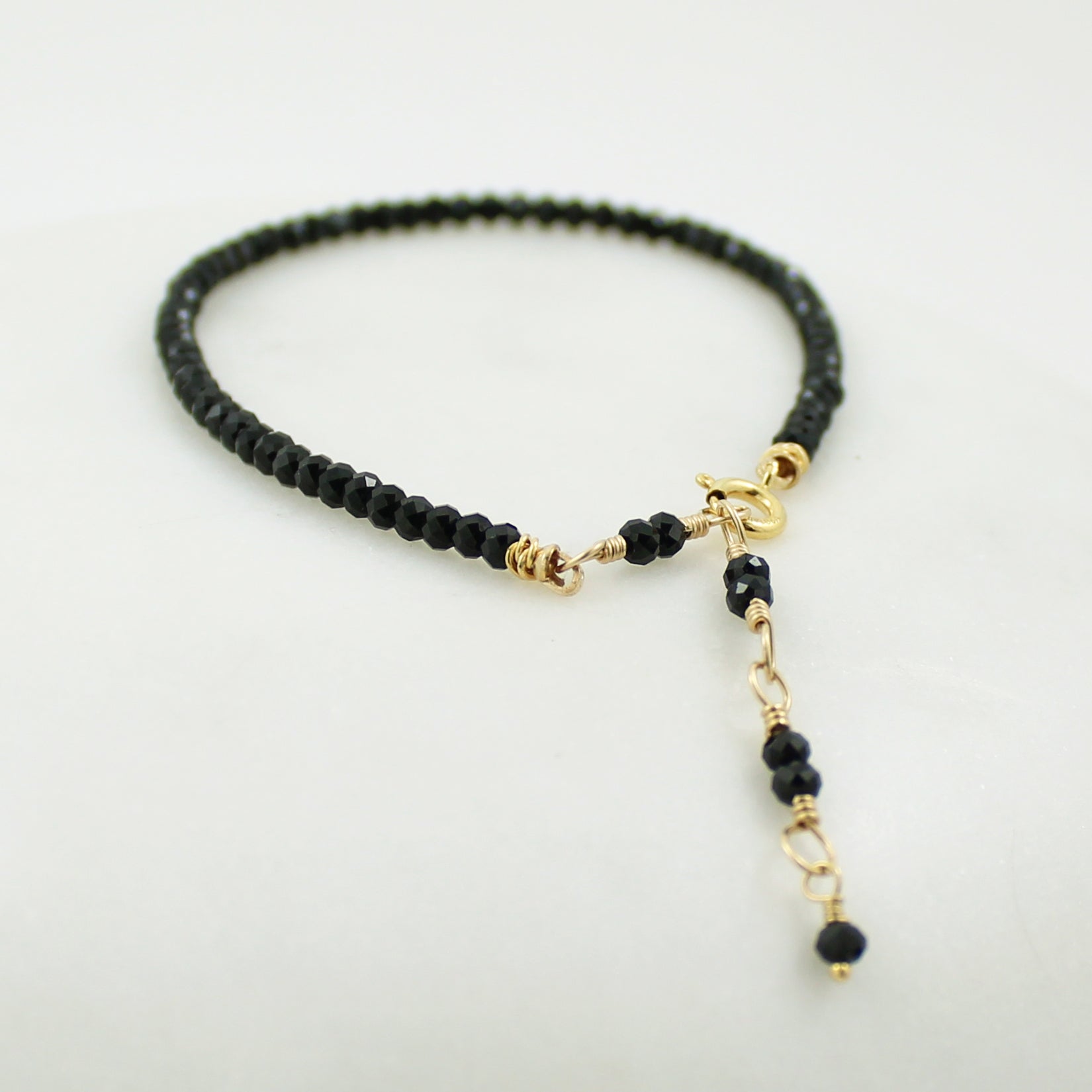 Gold Gemstone Stacking Bracelet - Magpie Jewellery