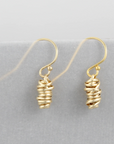 Yellow Gold Twist Earring - Mini | Magpie Jewellery