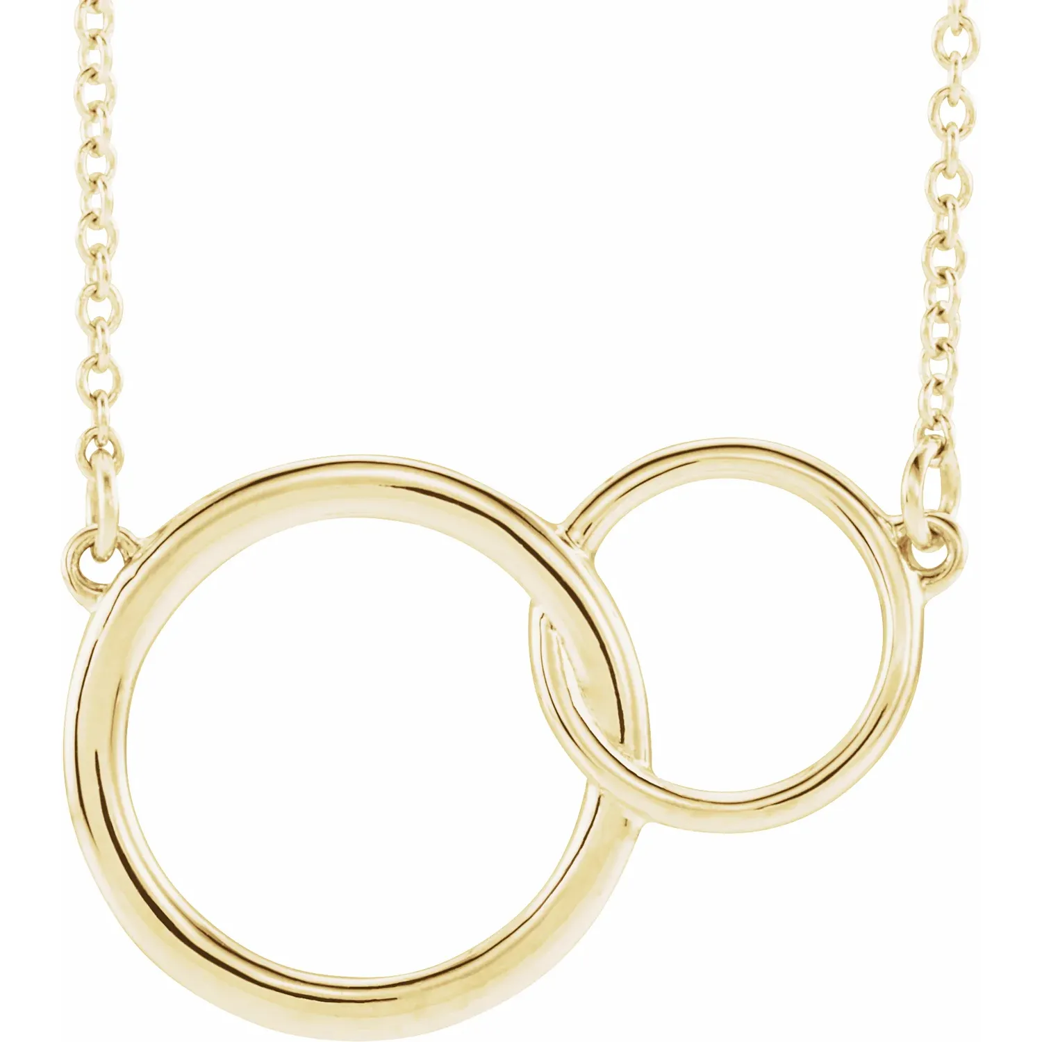 14ky Interlocking Circles Magpie Jewellery