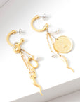 Yuki Earrings - Magpie Jewellery