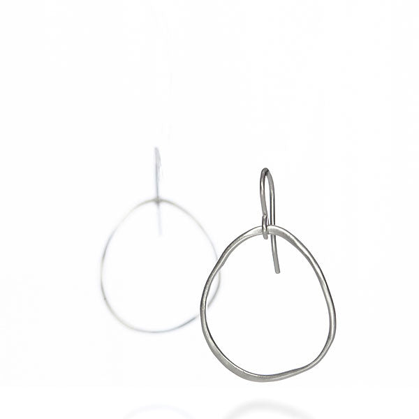 Small Irregular Loop Earrings - Magpie Jewellery