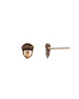 Acorn 14K Gold Symbol Stud | Magpie Jewellery