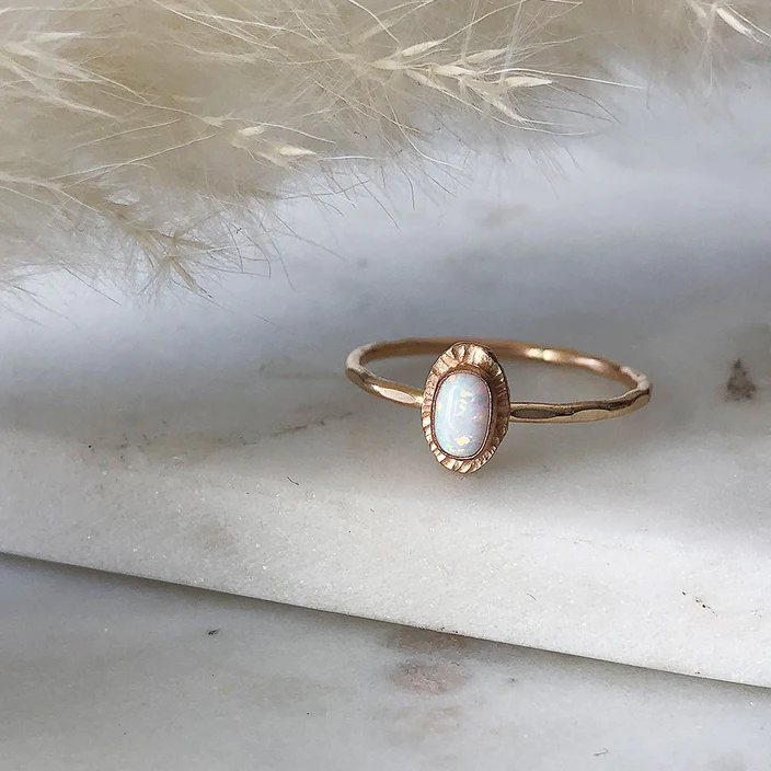 Heritage Opal Ring | Magpie Jewellery