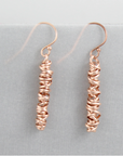 Rose Gold Twist Earring - Small | Magpie Jewellery