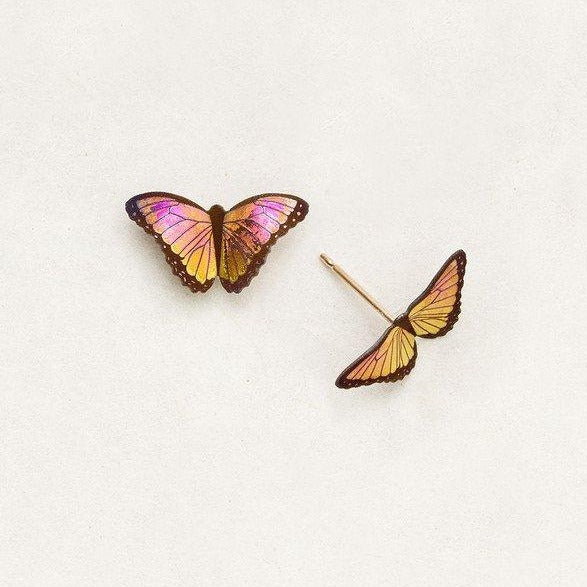 Petite Butterfly Studs - Magpie Jewellery