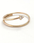 Wrap Around Diamond Ring | Magpie Jewellery