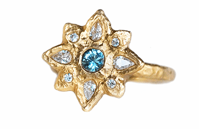 Northern Star Ring - Magpie Jewellery