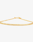 Linear Curve Diamond Bracelet | Magpie Jewellery