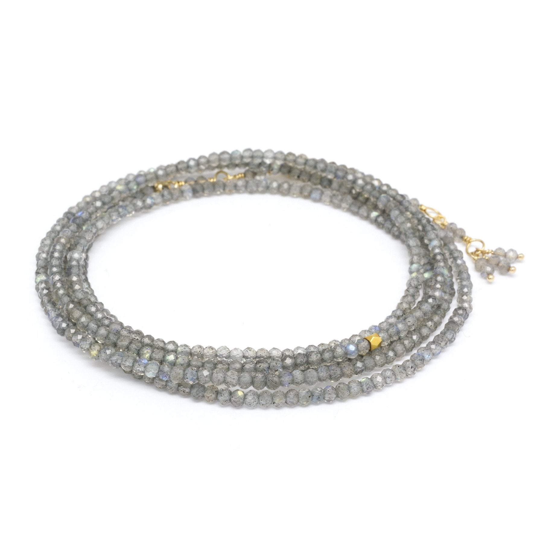 Labradorite Wrap Bracelet - Magpie Jewellery
