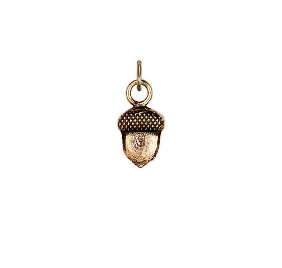 Acorn 14K Gold Symbol Charm | Magpie Jewellery