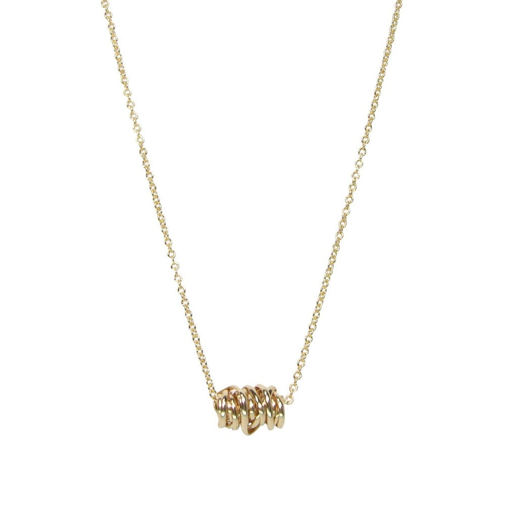 Twist Necklace - Mini | Magpie Jewellery | Yellow Gold