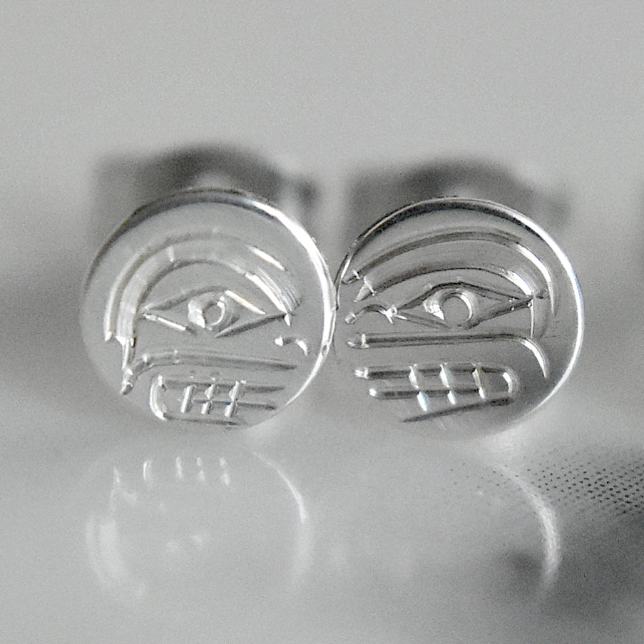 Tiny Totem Studs - Magpie Jewellery