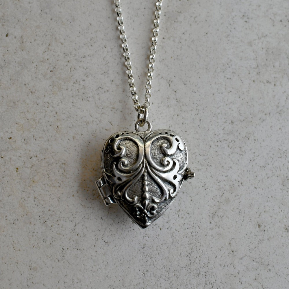 Heart Locket - Magpie Jewellery