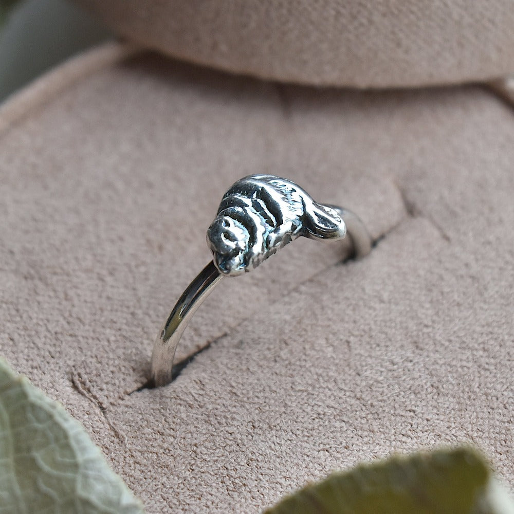 Canadian Beaver Ring - Magpie Jewellery