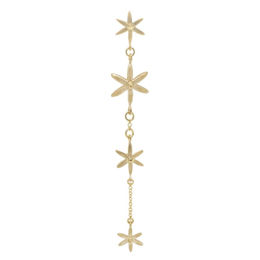 4 Star Dangle Earrings | Magpie Jewellery
