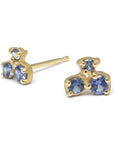 Cluster Trio Stud Earrings - Magpie Jewellery