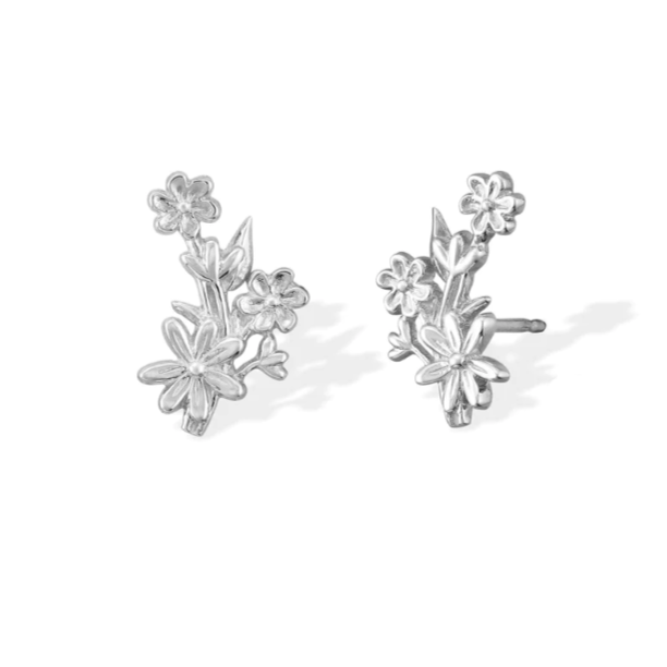 Flower Bouquet Stud Earrings - Magpie Jewellery