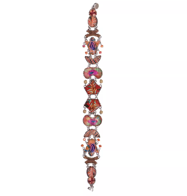 Warm Energy, &#39;Gloxinia&#39; Bracelet - Magpie Jewellery