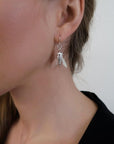 Dangling Bee Earrings - Magpie Jewellery