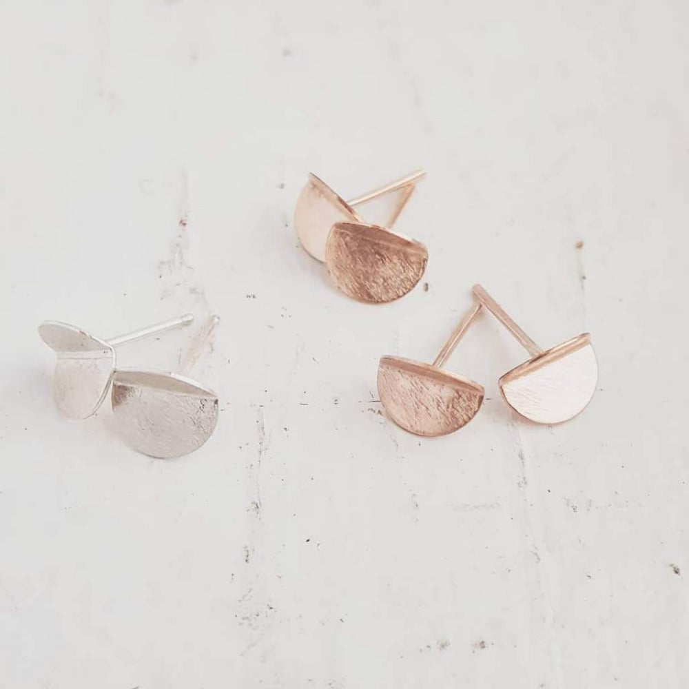 &quot;Eucalyptus&quot; Mini Studs - Magpie Jewellery