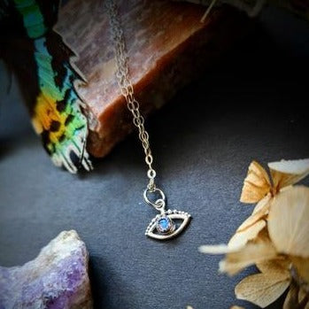 Protection eye necklace sale