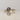 Yellow Gold Ring w/ .78ct Salt & Pepper Rose Cut Cushion Diamond